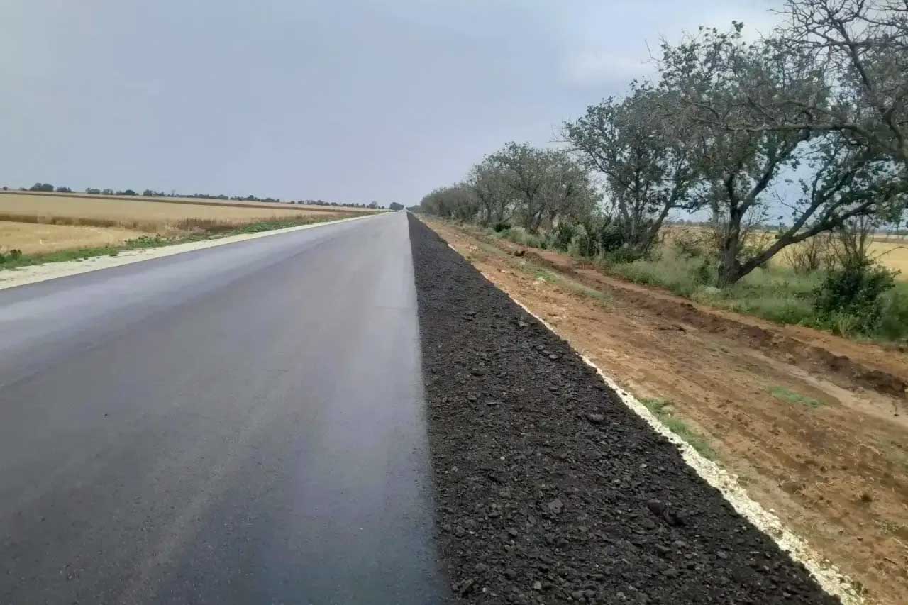 В&nbsp;Первомайском районе Крыма отремонтировали трассу Кормовое&nbsp;&mdash; Степное