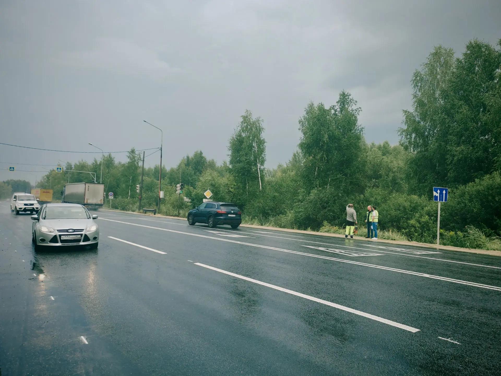 В&nbsp;Нижегородской области отремонтировали участок трассы Кстово&nbsp;&mdash; Саратов