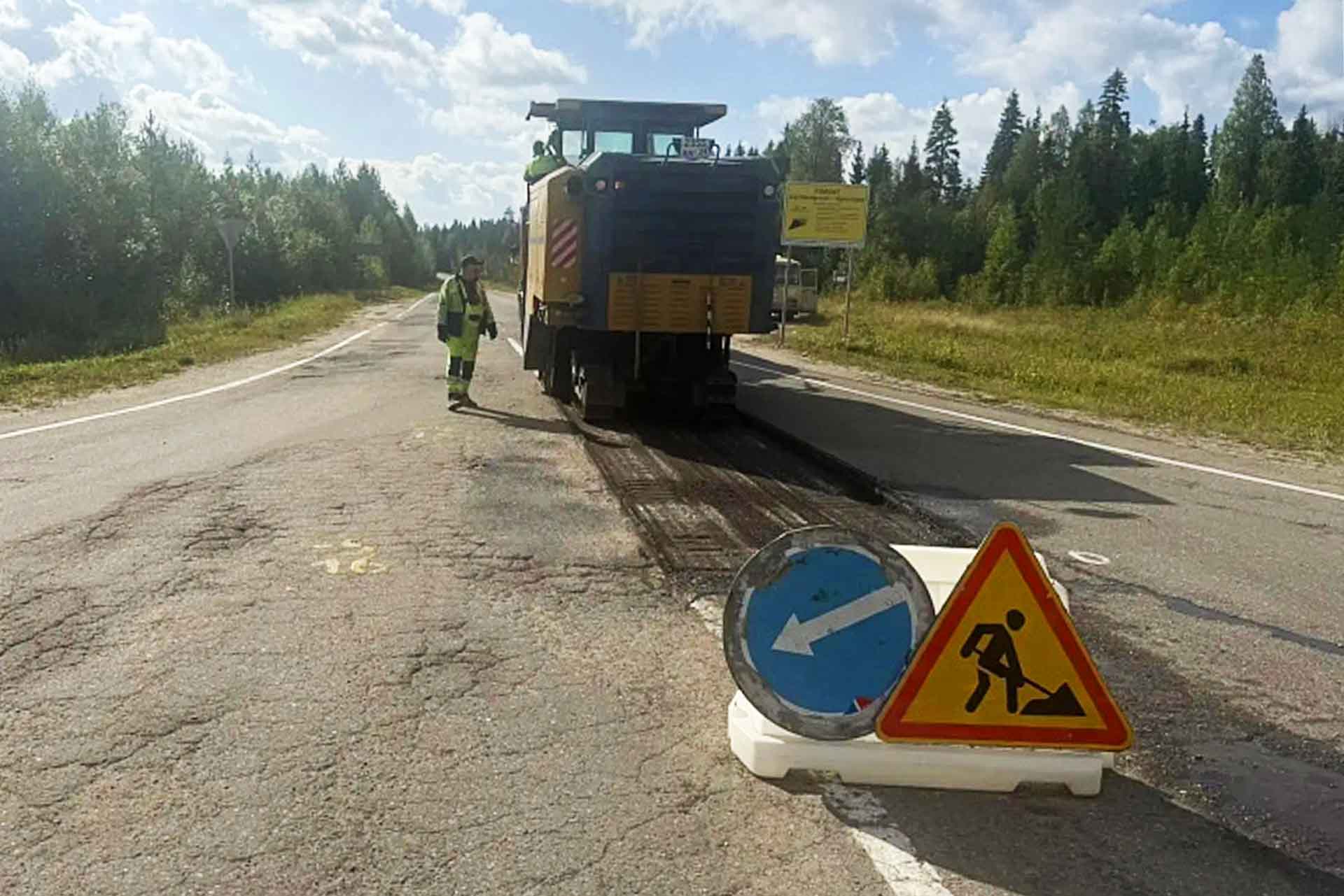 В&nbsp;Поморье отремонтируют участок трассы Обозерская&nbsp;&mdash; Щукозерье