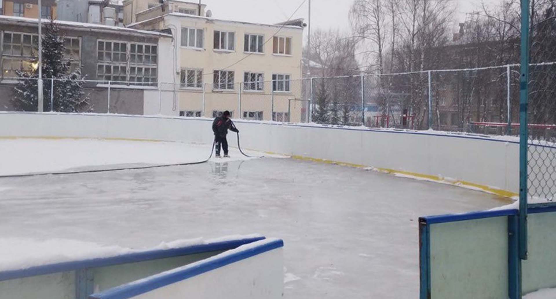 В&nbsp;Костроме началась подготовка площадок для&nbsp;активного зимнего отдыха