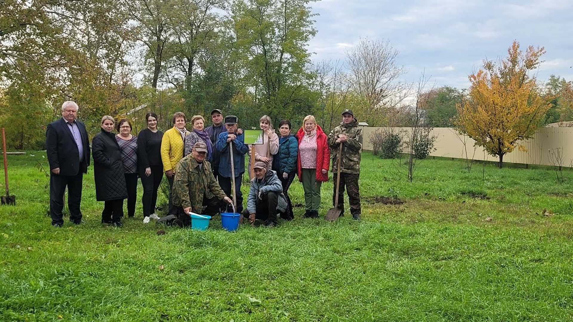 На&nbsp;Кубани в&nbsp;станице Копанской высадили новые деревья