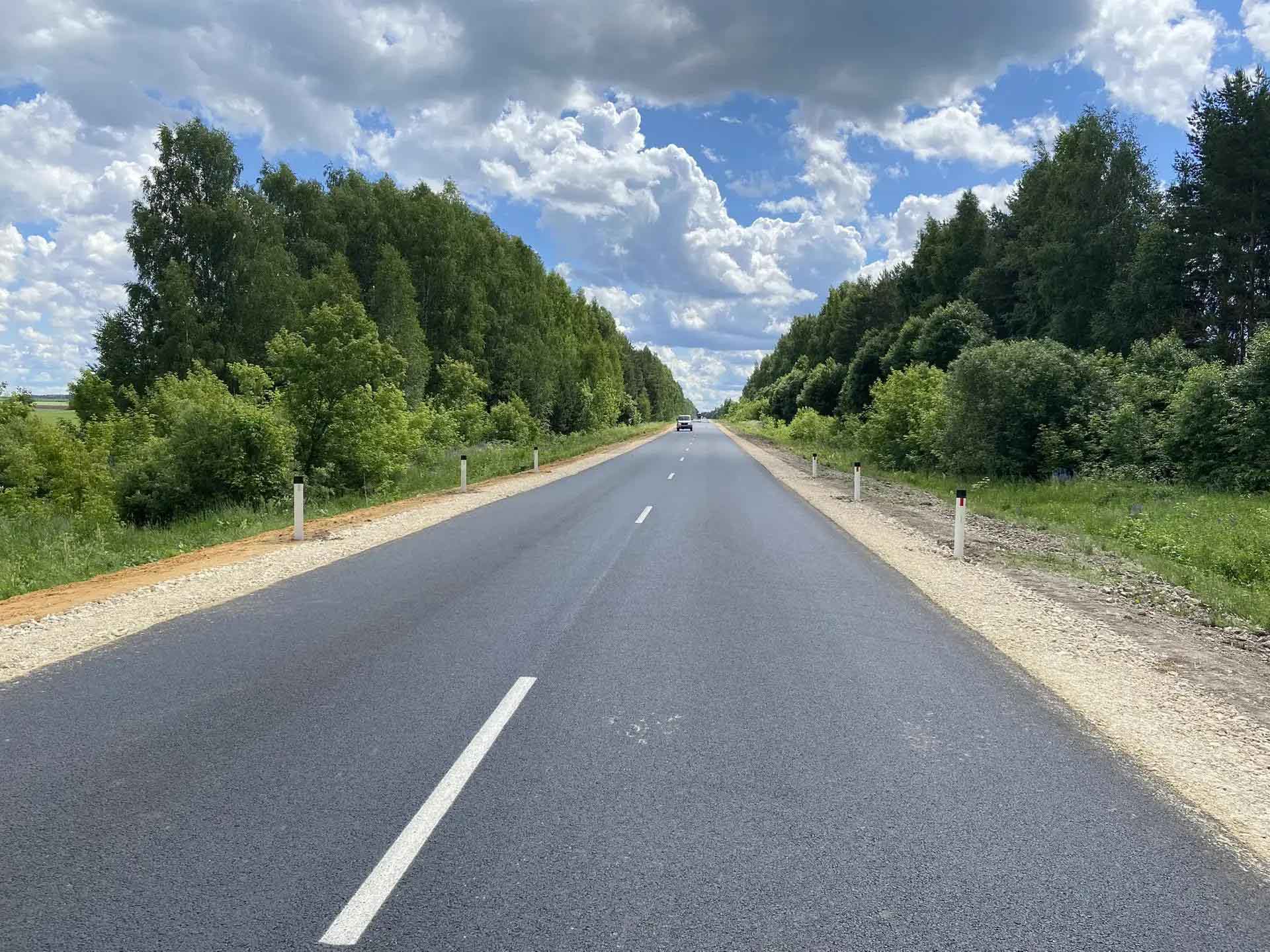 В&nbsp;Нижегородской области досрочно обновили дорогу Первомайск&nbsp;&mdash; Сатис