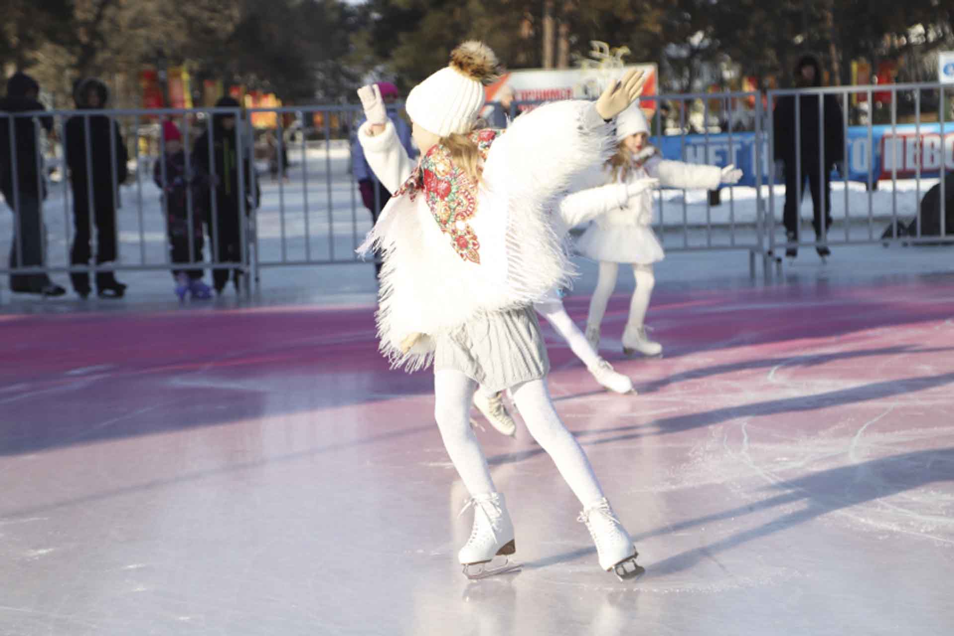 В&nbsp;Хабаровске снова открыли самый большой на&nbsp;Дальнем Востоке каток