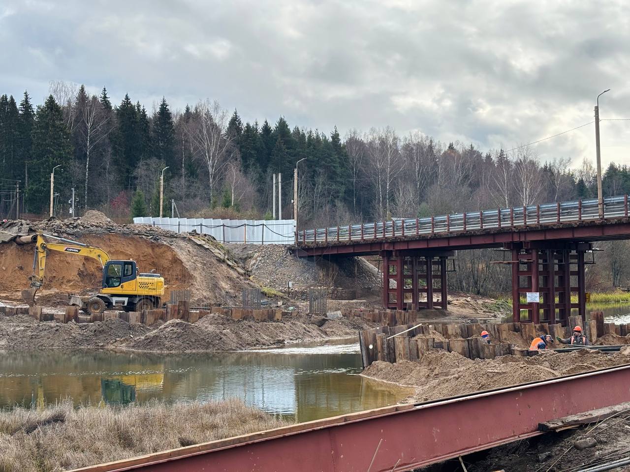 В&nbsp;Красносельском районе Костромской области обновят мост через реку Покшу