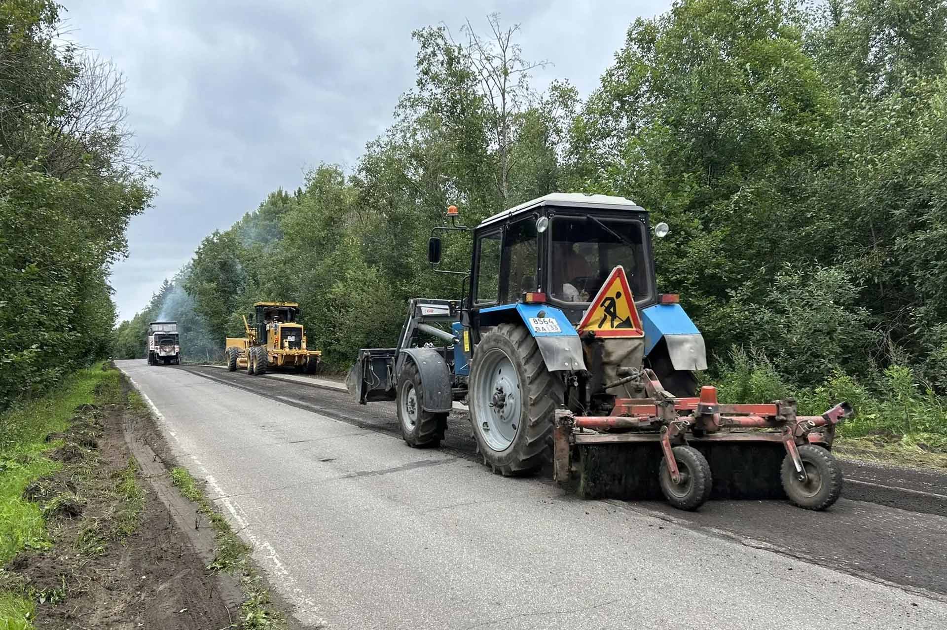 Во&nbsp;Владимирской области отремонтируют 4&nbsp;участка дороги в&nbsp;Петушинском районе