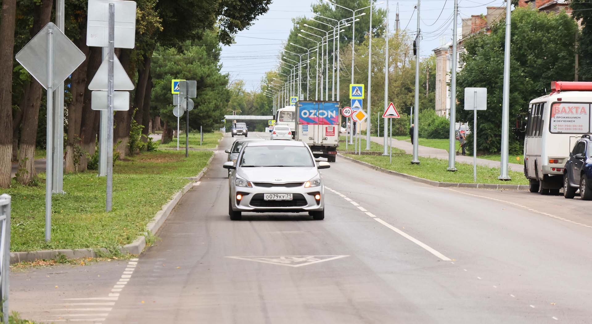 В&nbsp;Новомосковске Тульской области отремонтировали участок Рудничной улицы