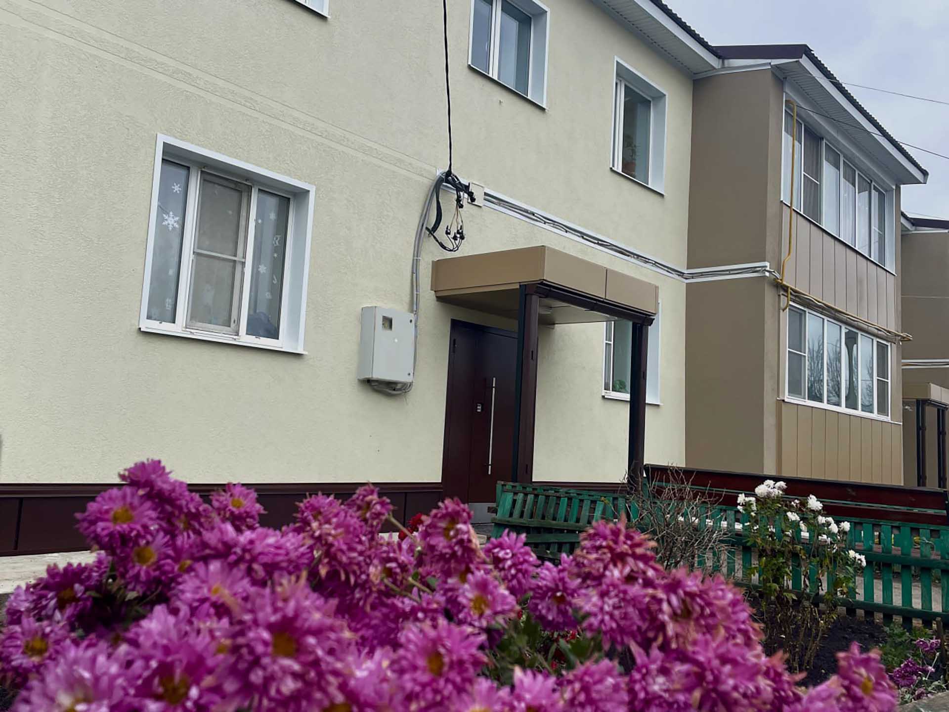 В&nbsp;селе Добром Липецкой области отремонтировали дом на&nbsp;улице Победы