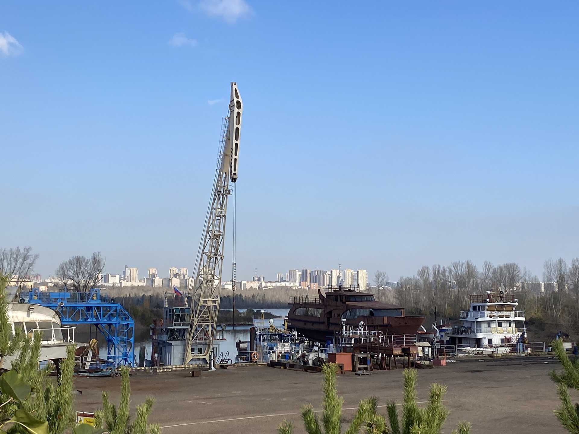 В&nbsp;Енисейском пароходстве в&nbsp;Красноярске повысили производительность труда