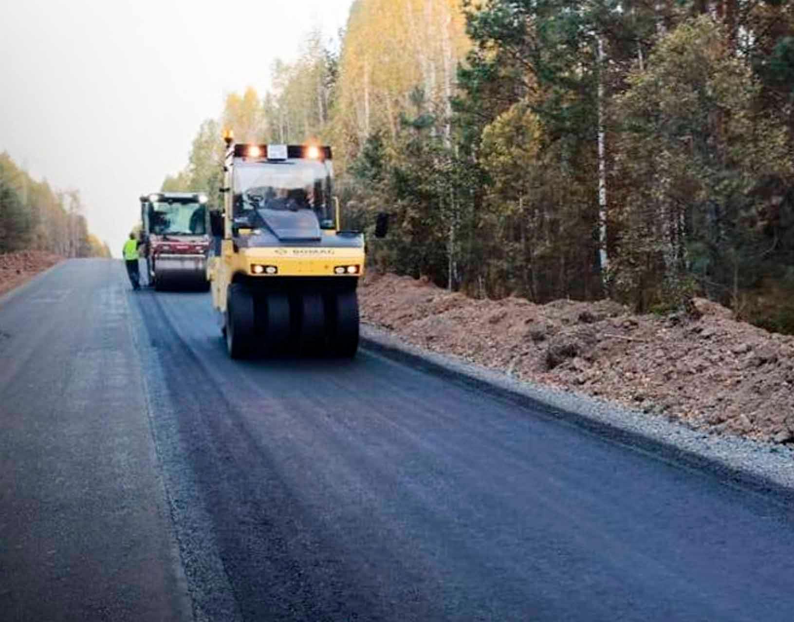 Завершается ремонт участка дороги Омск&nbsp;&mdash; Муромцево&nbsp;&mdash; Седельниково