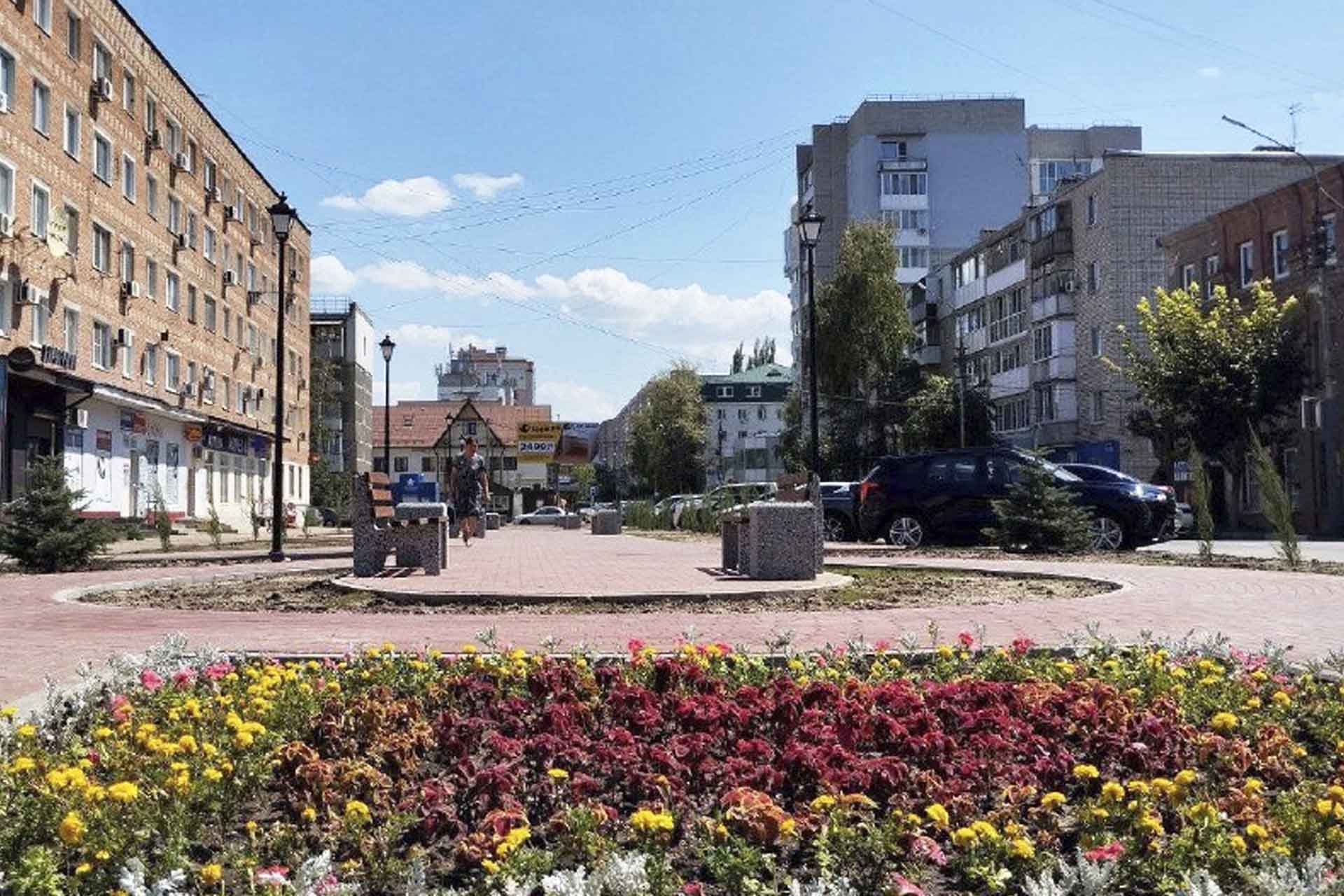 В&nbsp;городе Энгельсе Саратовской области благоустроили 4&nbsp;сквера