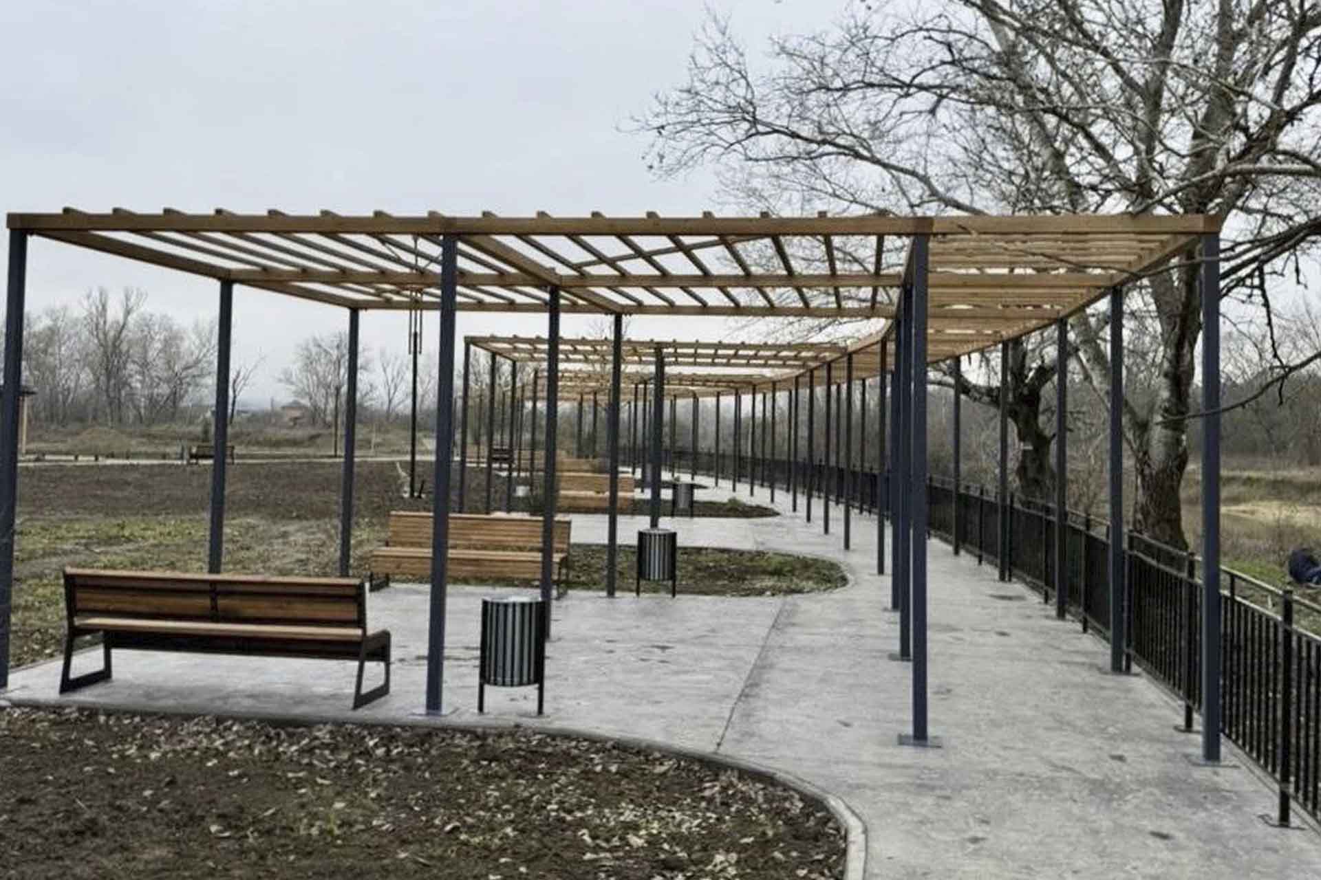 В&nbsp;Абинске Краснодарского края благоустроили набережную