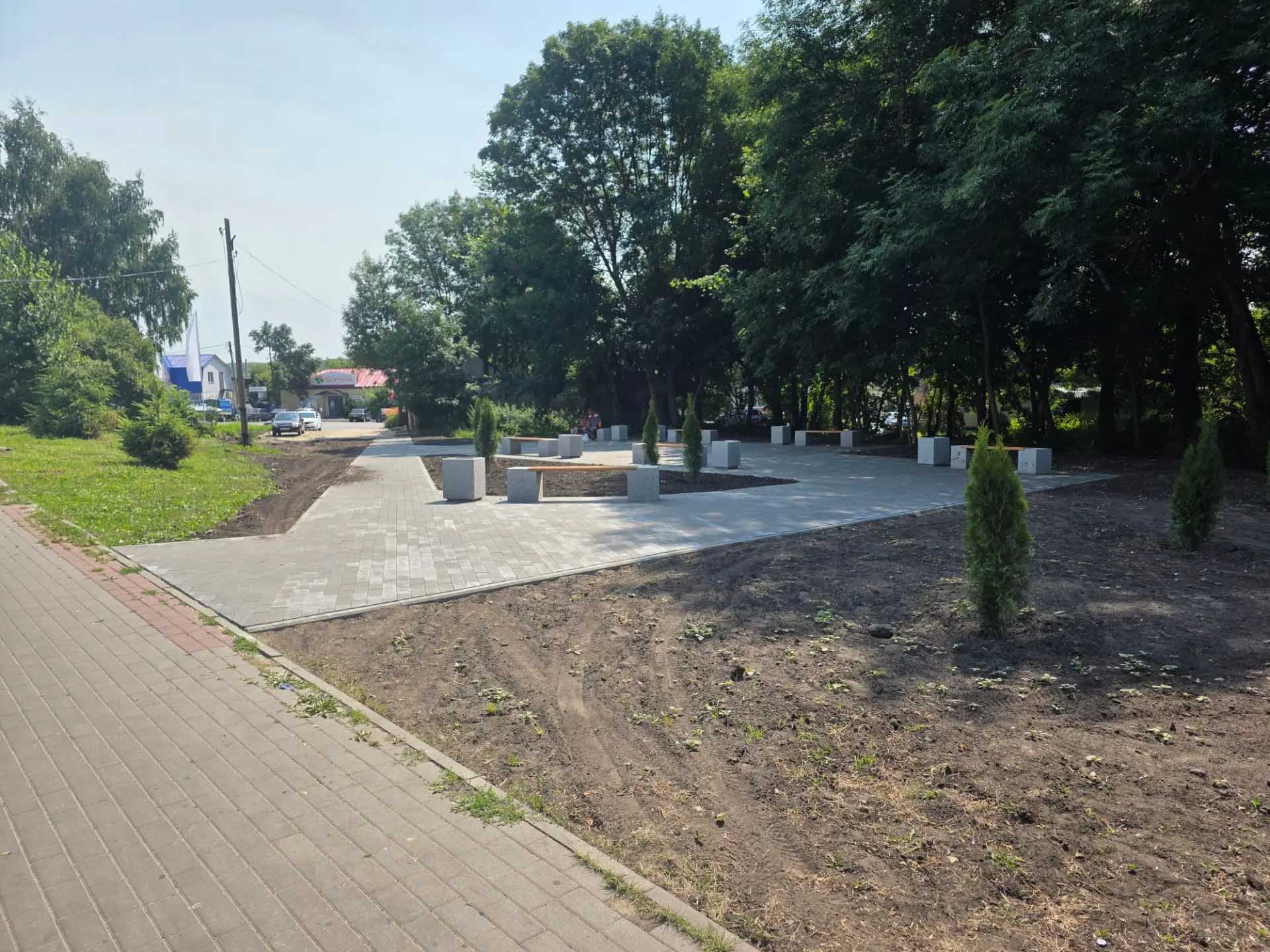 В&nbsp;селе Вадинск Пензенской области благоустроили улицу Площадь Ленина