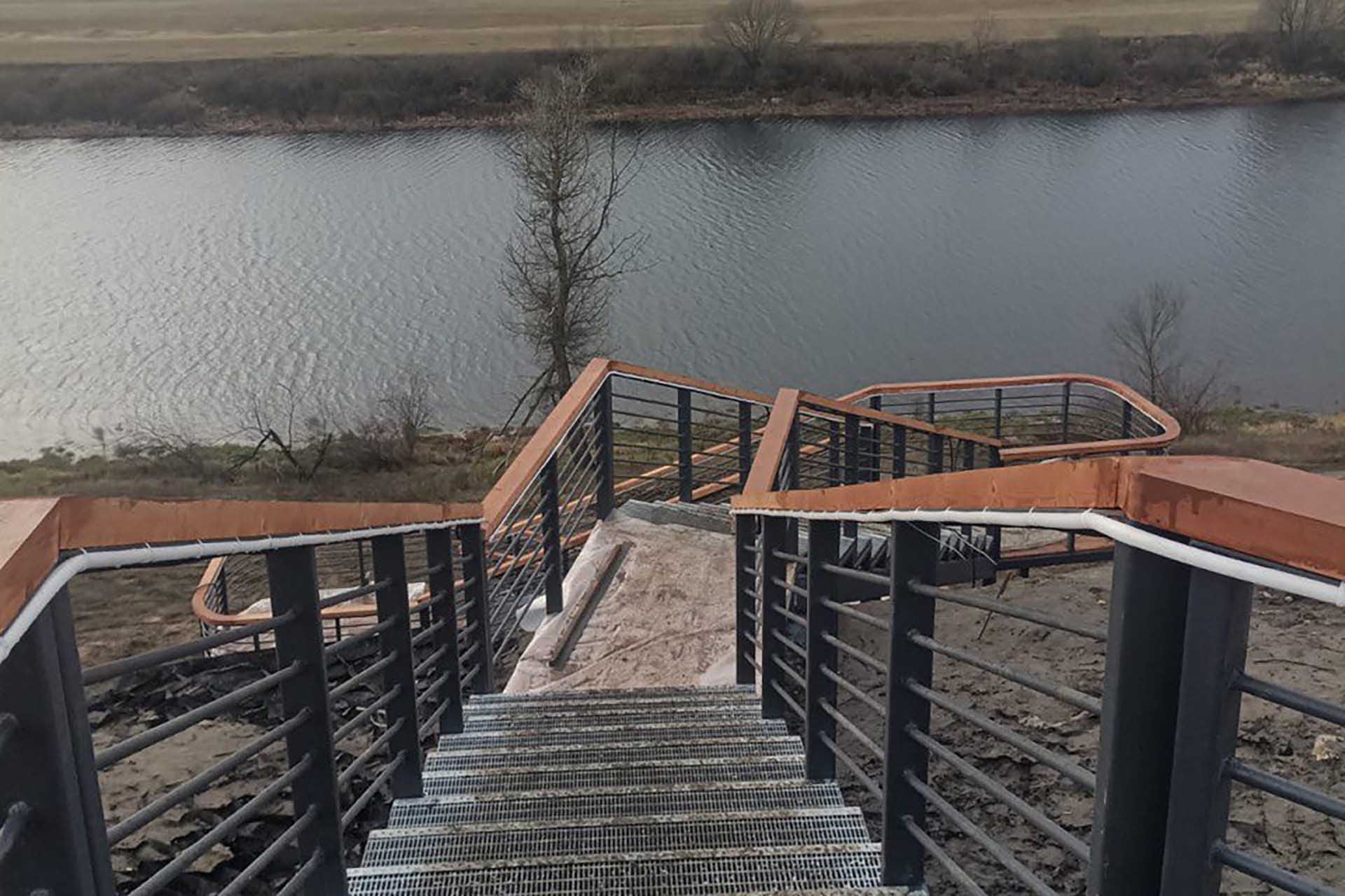 В&nbsp;Рязанской области завершили благоустройство Спасской набережной