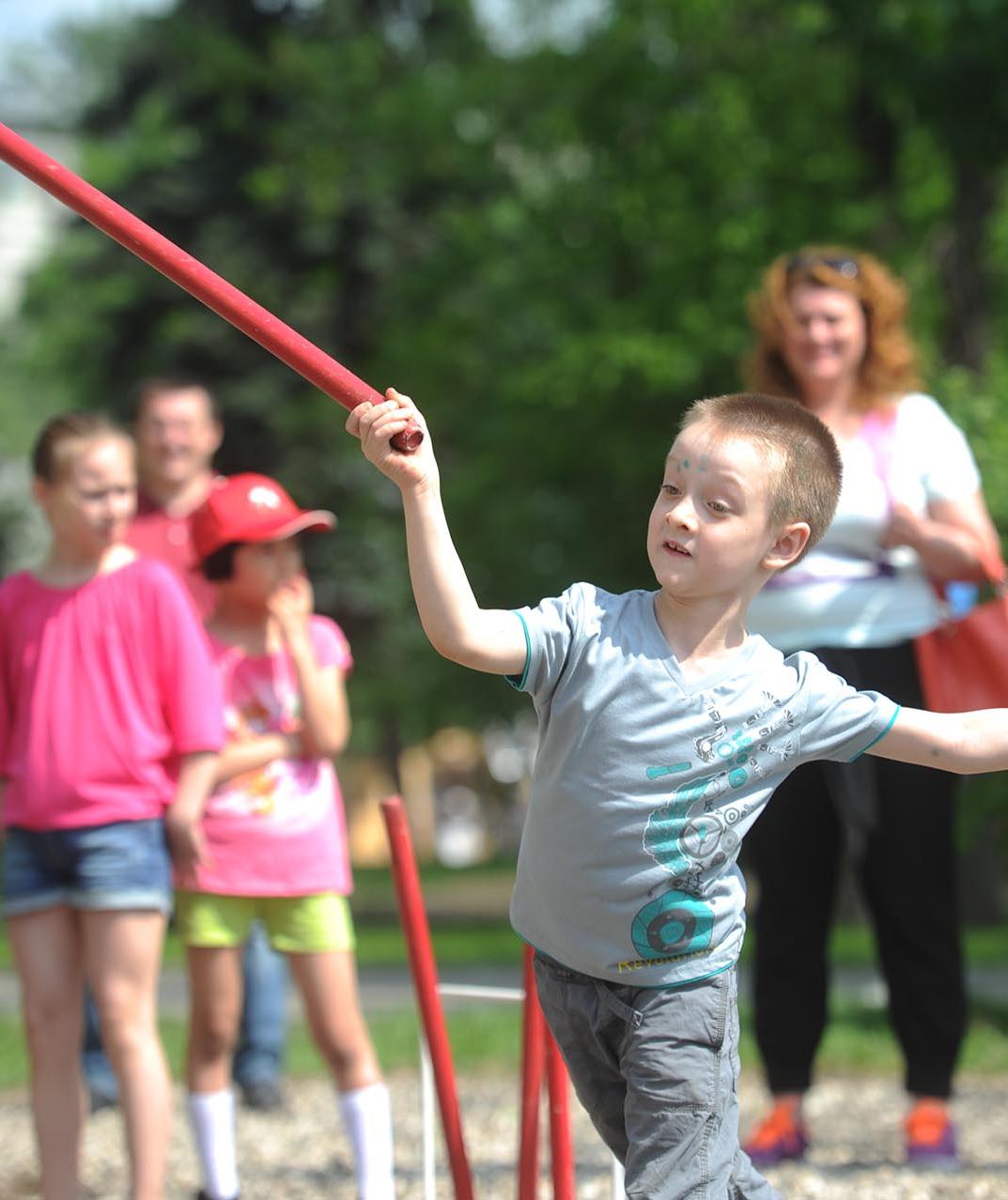 В лицее Санкт-Петербурга прошли соревнования по городошному спорту