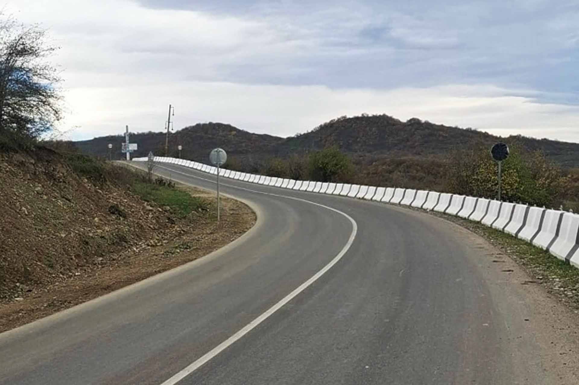 В&nbsp;Дагестане обновили участок дороги Касумкент&nbsp;&mdash; Курах