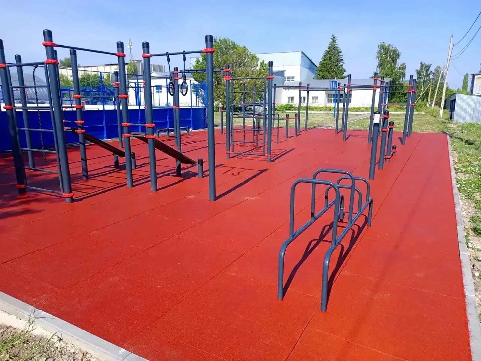 В&nbsp;Саратовской области построили 3&nbsp;новые спортивные площадки