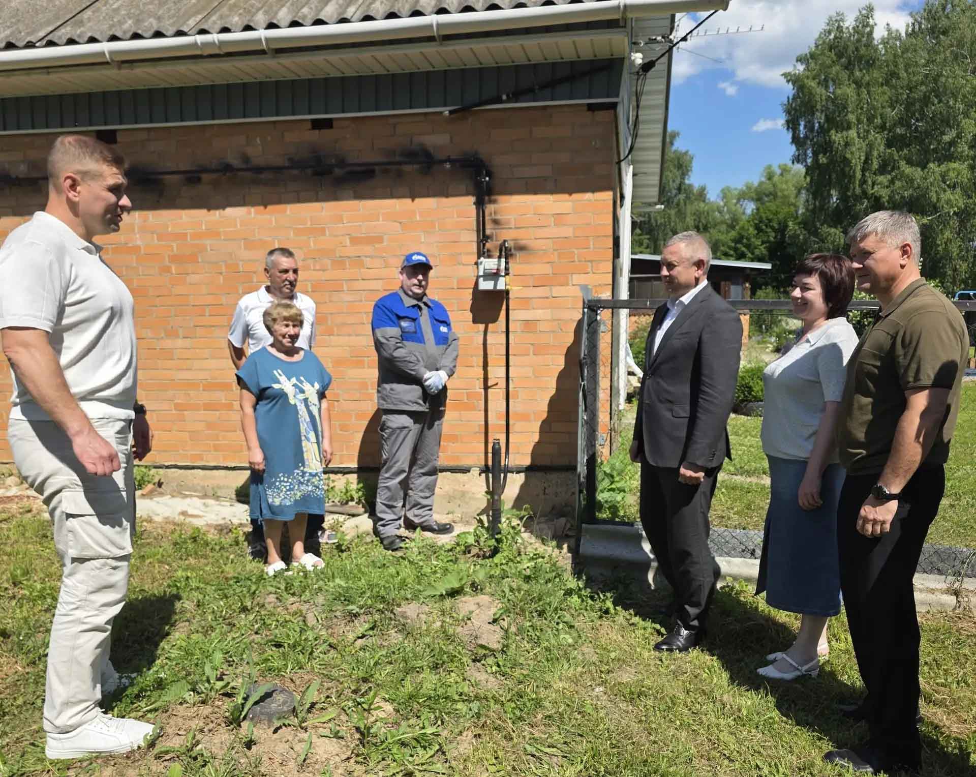 В&nbsp;Тульской области газифицировали деревню Теребуш
