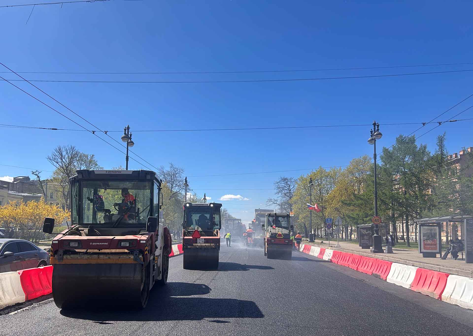 На&nbsp;Васильевском острове в&nbsp;Петербурге обновят участок Большого проспекта