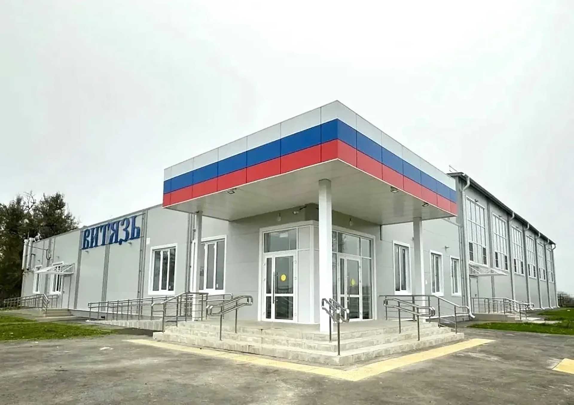 В&nbsp;Тихорецком районе Краснодарского края построили спортивный зал