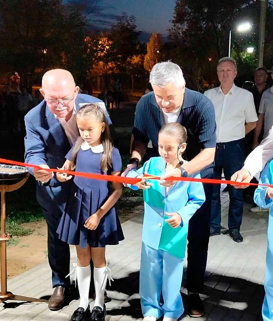 В&nbsp;поселке Красные Баррикады в&nbsp;Астраханской области открыли новый парк
