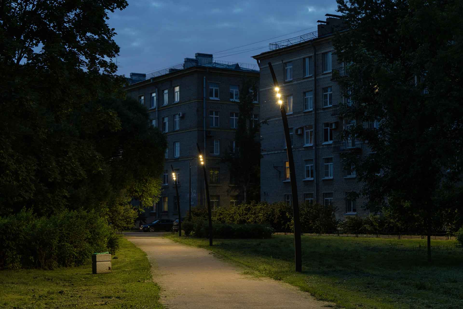 В&nbsp;Петербурге установили 34&nbsp;светильника около станции метро &laquo;Черная речка&raquo; 
