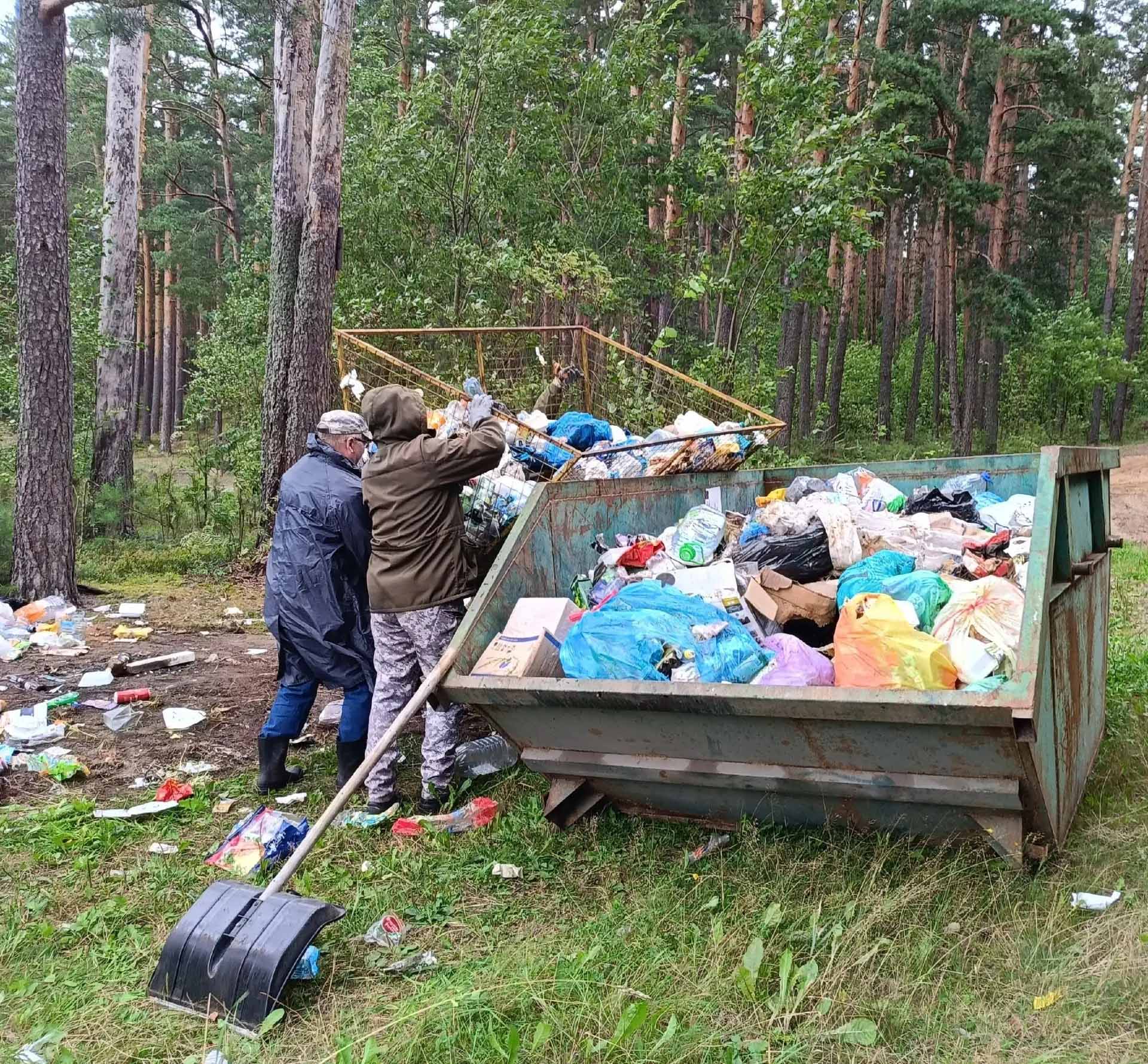 В&nbsp;Рыбинском округе Ярославской области прошла акция &laquo;Очистим лес от&nbsp;мусора&raquo;
