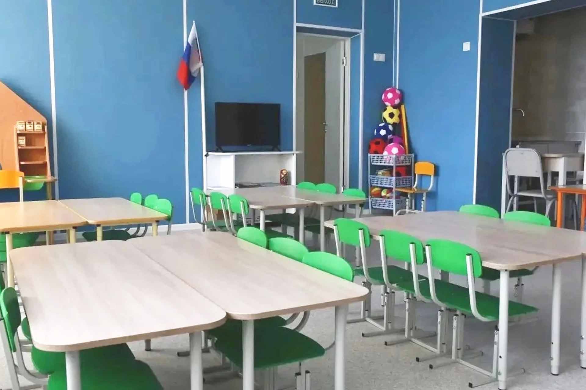 В&nbsp;поселке Горьковское Омской области отремонтировали детский сад