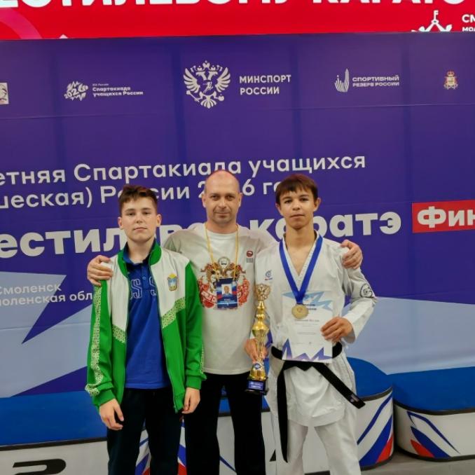 Ученик из&nbsp;Орловской области стал 2-кратным победителем спартакиады России