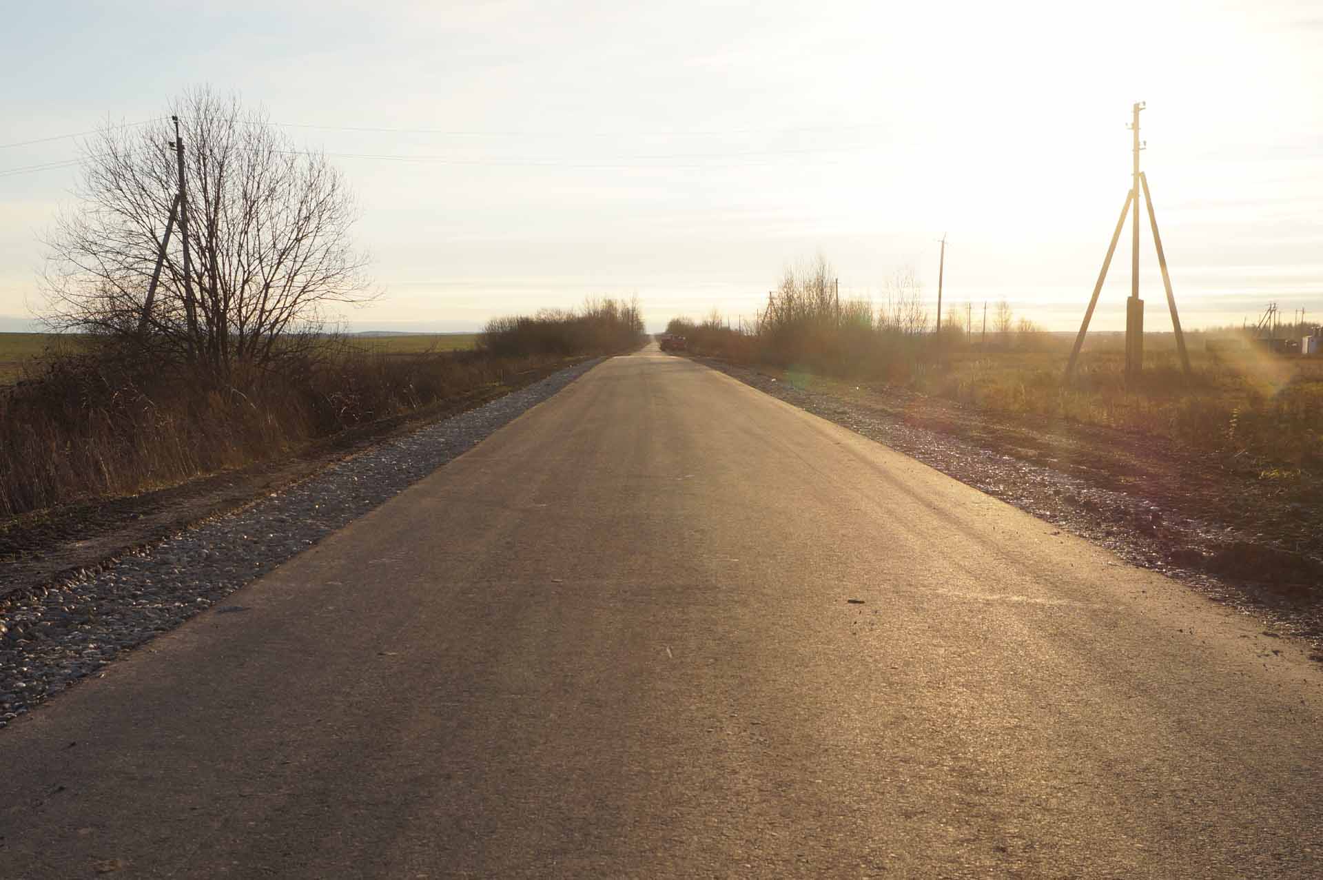 В&nbsp;Марий Эл обновили участок дороги Алексеевка&nbsp;&mdash; Новоселово