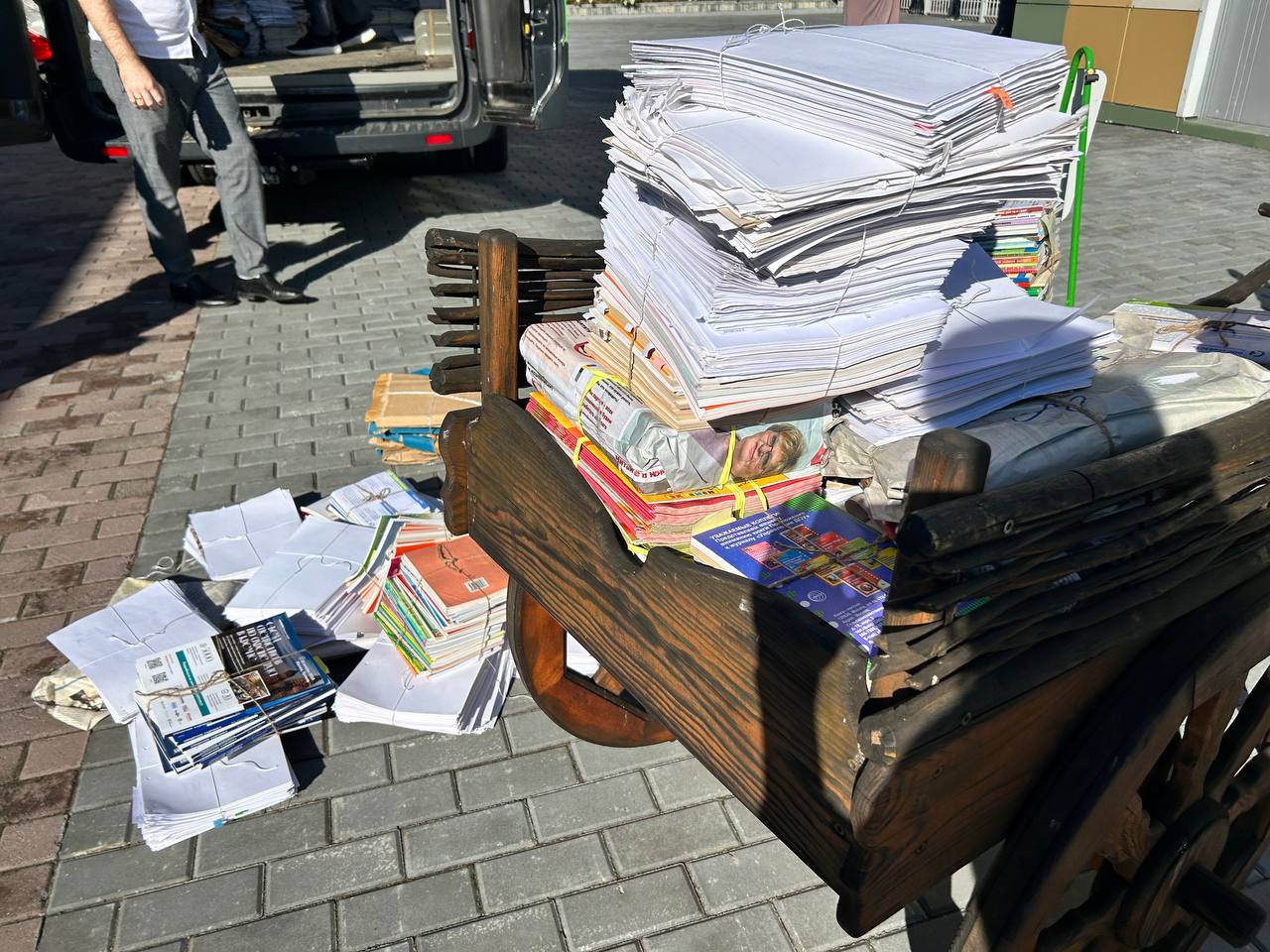 В&nbsp;Барнауле отправили на&nbsp;переработку более 200&nbsp;кг макулатуры