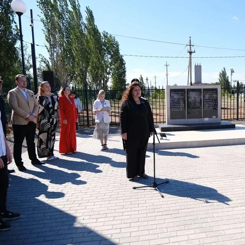 В&nbsp;поселке Кирпичного завода № 1&nbsp;Астраханской области открыли парк Победы