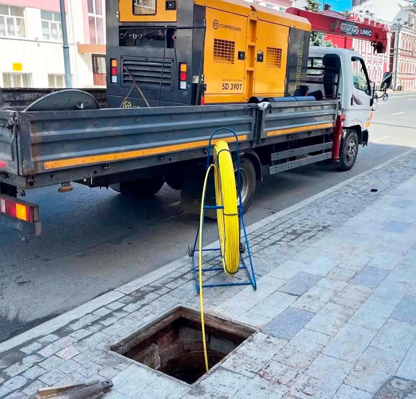 В&nbsp;Уфе на&nbsp;улице Ленина обновили участок канализационного коллектора