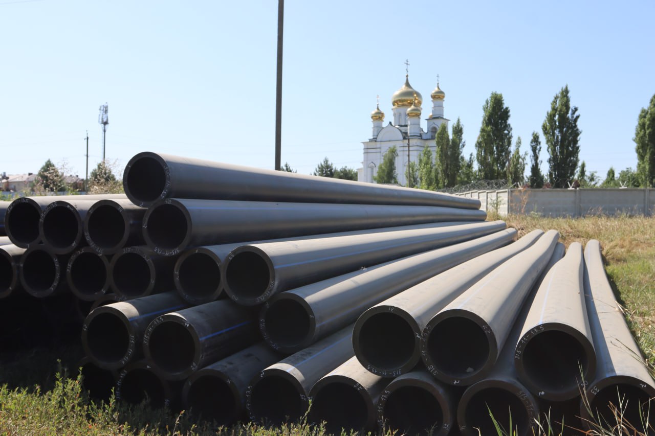 В&nbsp;станице Брюховецкой на&nbsp;Кубани стартовал капитальный ремонт водовода