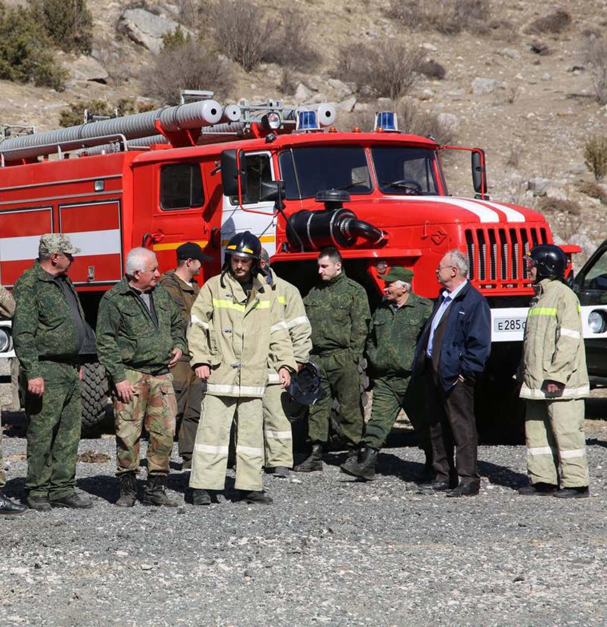 В&nbsp;Северную Осетию поступило почти 60&nbsp;единиц лесопожарной техники