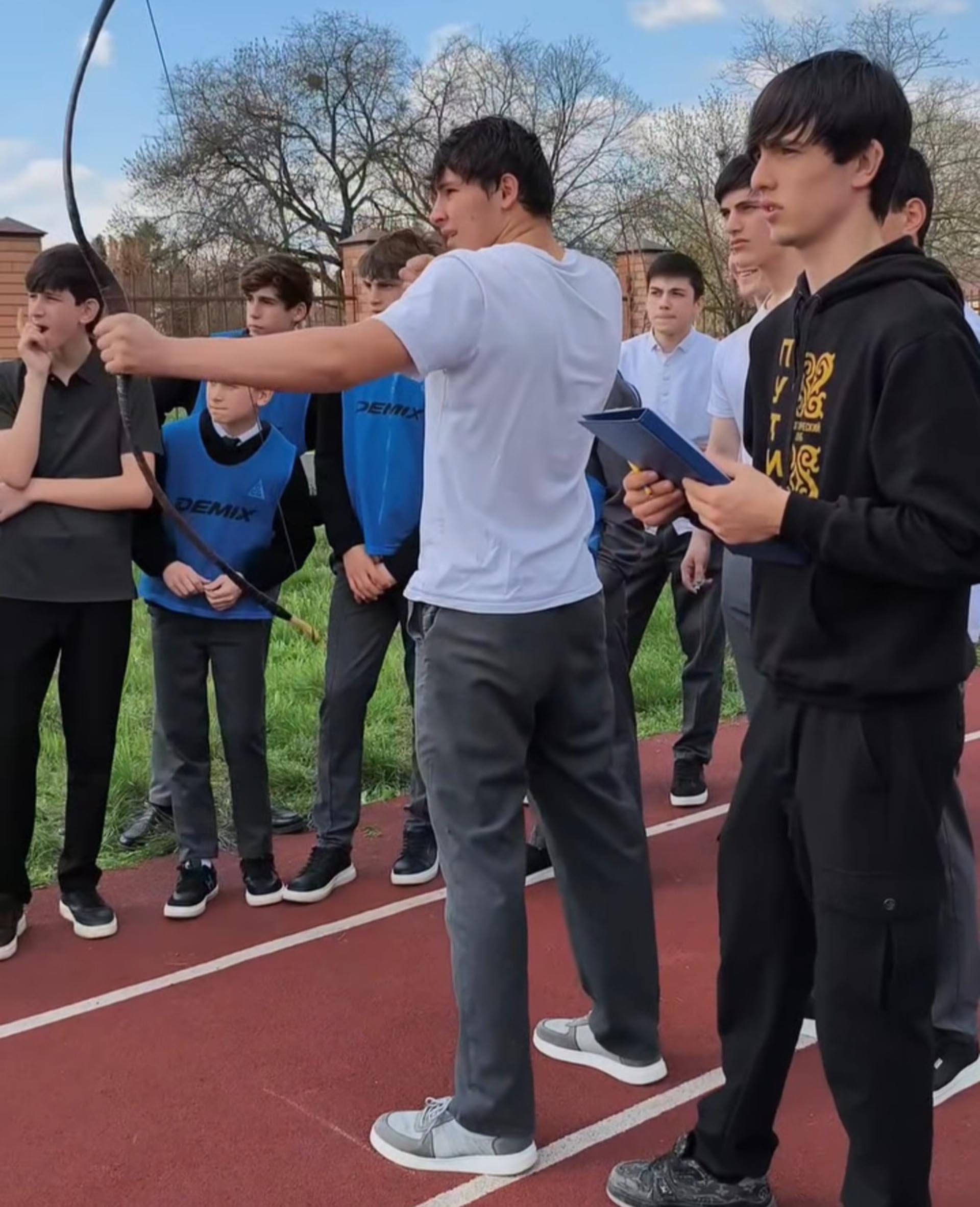 В&nbsp;Серноводске в&nbsp;Чечне прошел турнир по&nbsp;стрельбе из&nbsp;лука среди молодежи