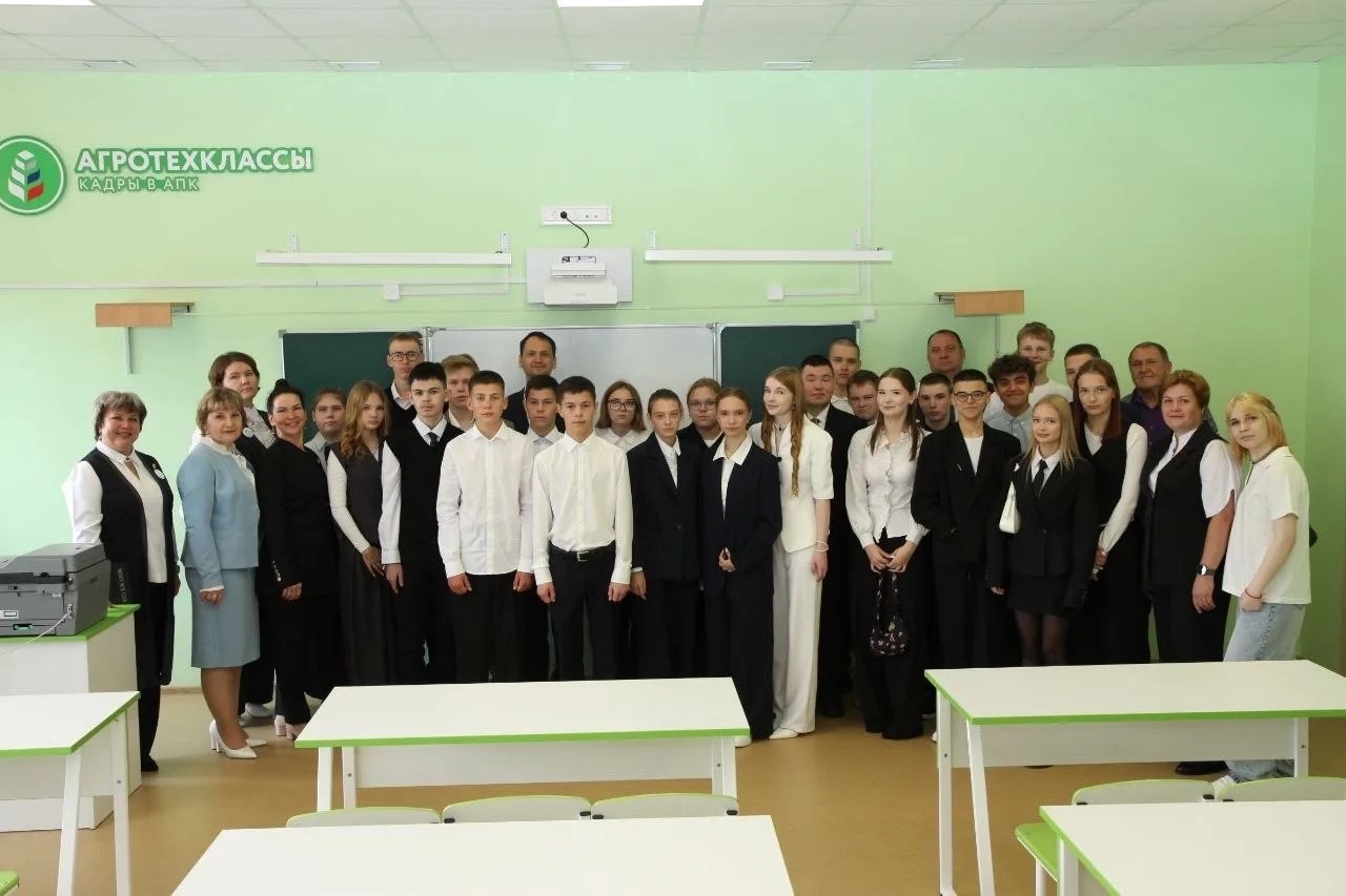 В&nbsp;Байкаловской школе Свердловской области открыли агротехнологический класс