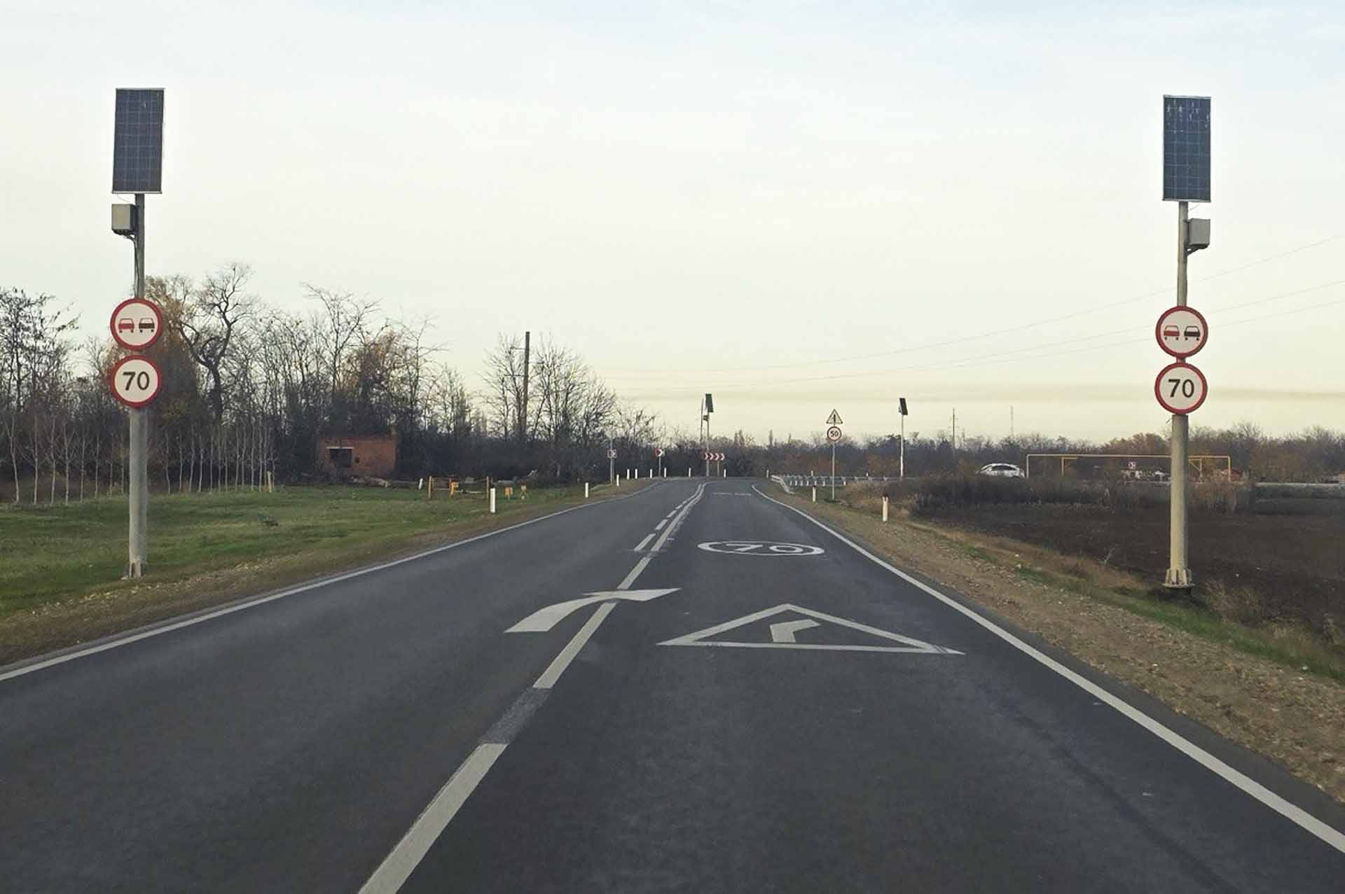 В&nbsp;Динском районе Кубани обновили дорогу Динская&nbsp;&mdash; Агроном