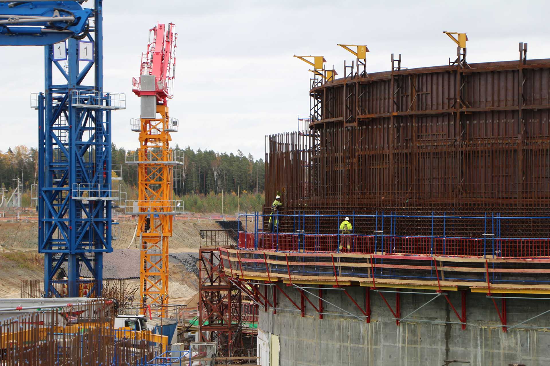 На&nbsp;Ленинградской АЭС-2&nbsp;началось сооружение наружной защитной оболочки