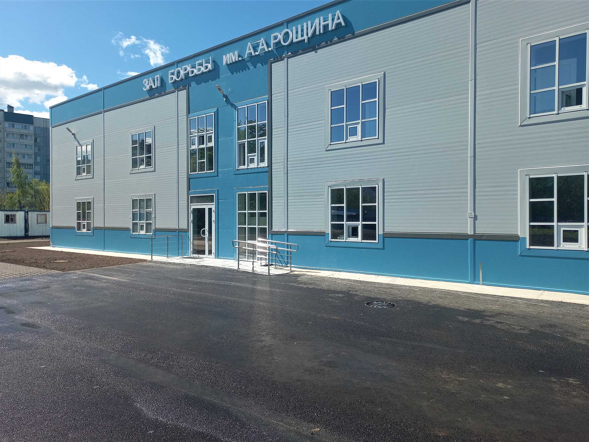 В&nbsp;городе Колпино построили спортивный зал для&nbsp;занятий борьбой
