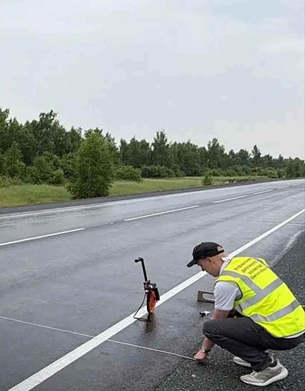 В&nbsp;Омской области отремонтировали участок дороги Омск&nbsp;&mdash; Русская Поляна