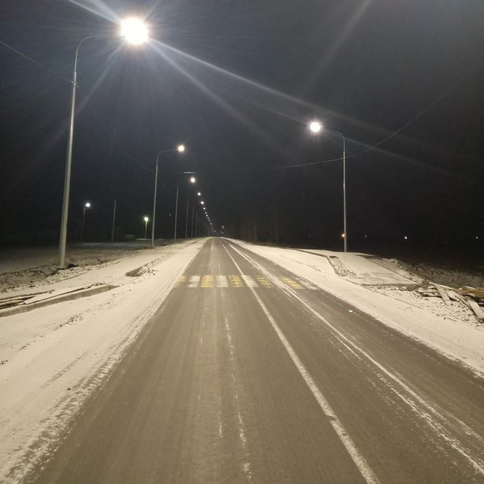 В&nbsp;Вагайском районе Тюменской области построили 2,4&nbsp;км линий освещения