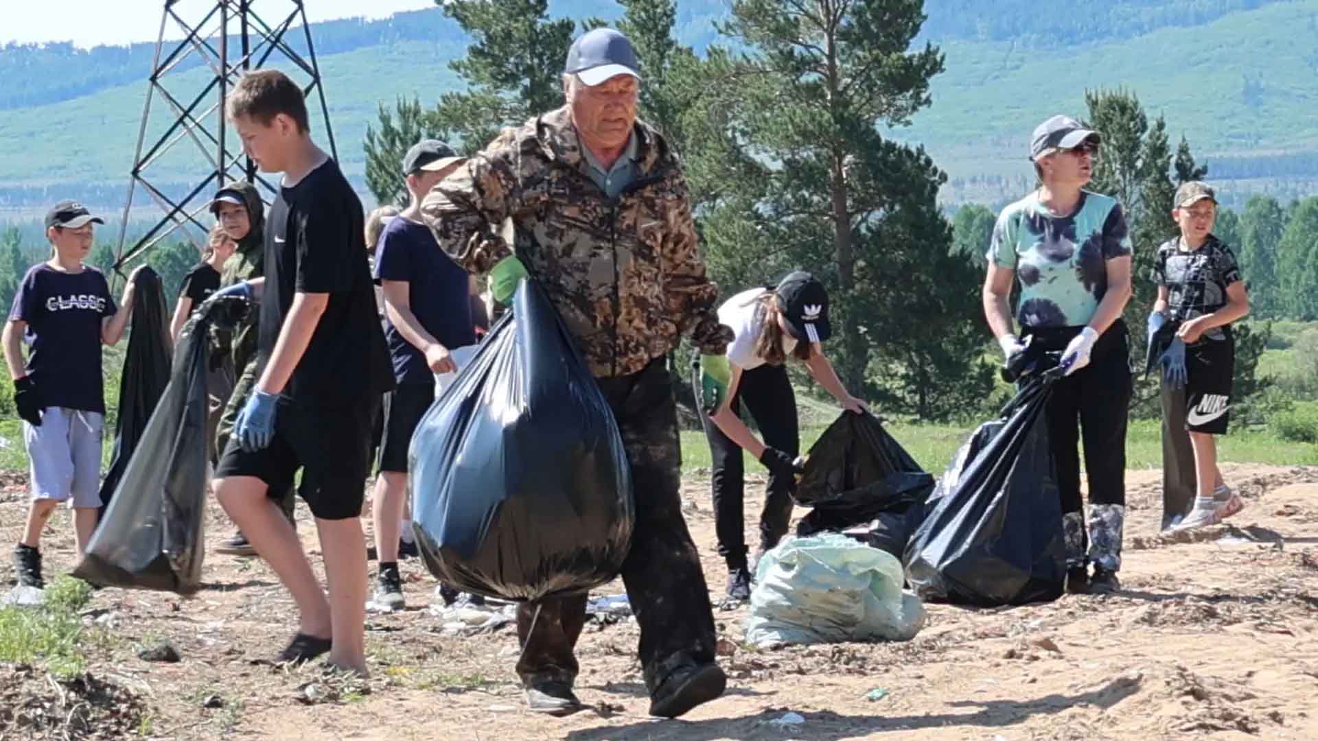 В&nbsp;Заиграевском районе Бурятии стартовал конкурс по&nbsp;уборке мусора