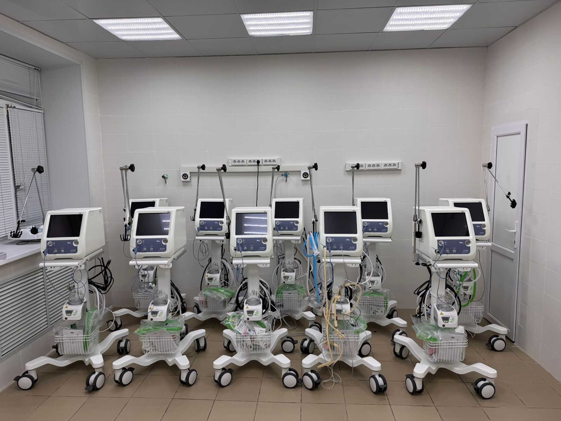 Новые аппараты ИВЛ поступили в&nbsp;клинический перинатальный центр в&nbsp;Уфе