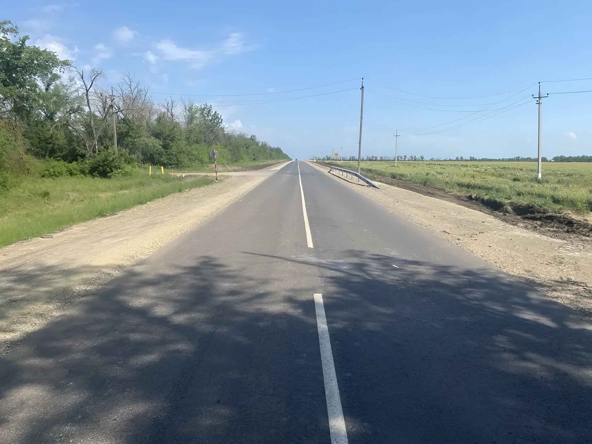 На&nbsp;Кубани обновят участок дороги Челбасская&nbsp;&mdash; Крыловская&nbsp;&mdash; Ленинградская