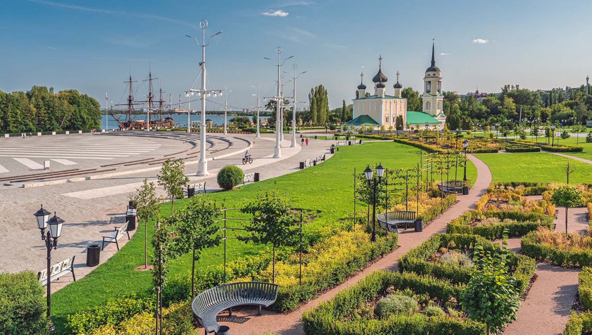 В&nbsp;Воронеже благоустроили Петровскую набережную