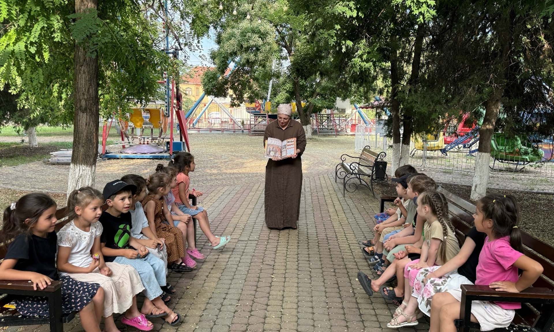 В&nbsp;Серноводском Чечни провели экоэкспедицию для&nbsp;воспитанников детского сада