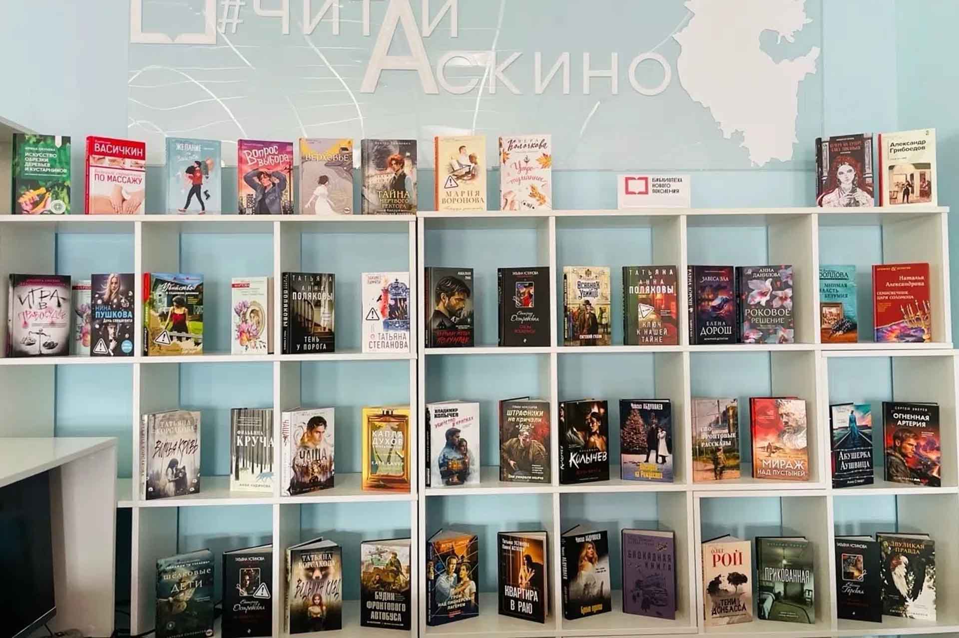 Библиотека башкирского села Аскино получила новые книги