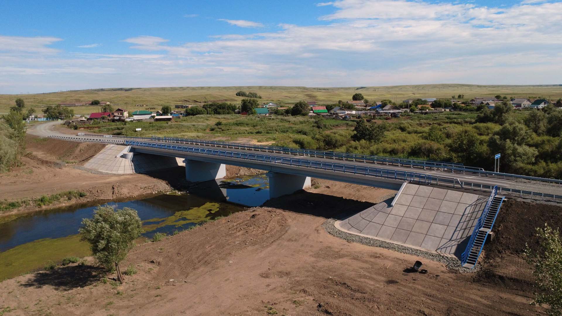 В&nbsp;Гайском округе Оренбургской области завершен капремонт двух мостов