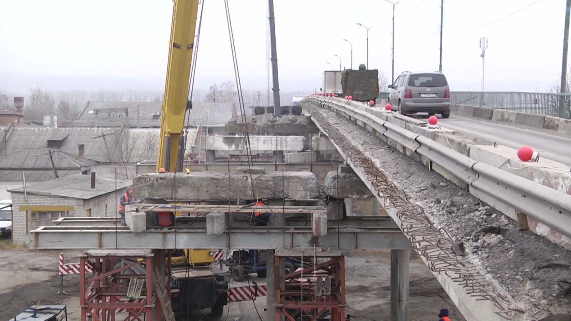В&nbsp;Новом Осколе Белгородской области отремонтировали путепровод