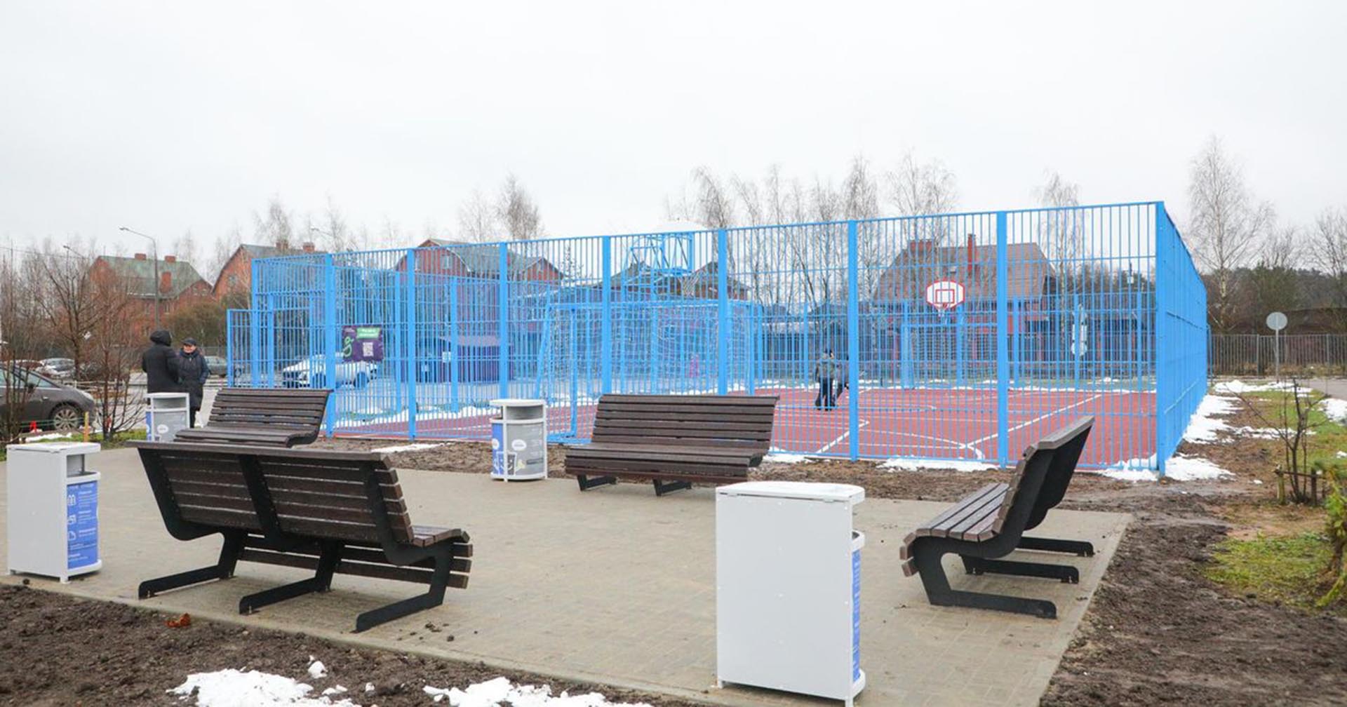 В&nbsp;Балашихе открыли спортивную площадку